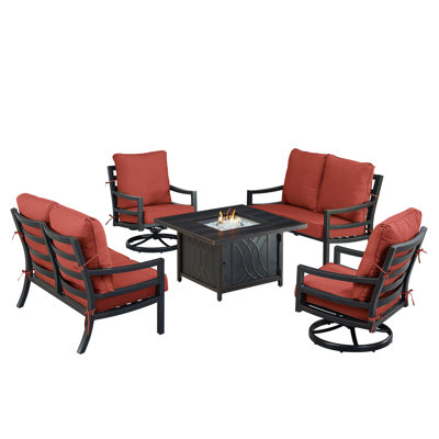 Ferruccio Outdoor 6 - Piece Conversation Set
