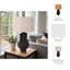 Lampe de table Ivy Bronx