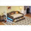 Lit de jour simple rembourré Clean Clean Elegant Silhouette-1290469457