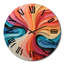 Charliese - Horloge murale abstraite-362859894