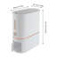 Contenant alimentaire 22 lb