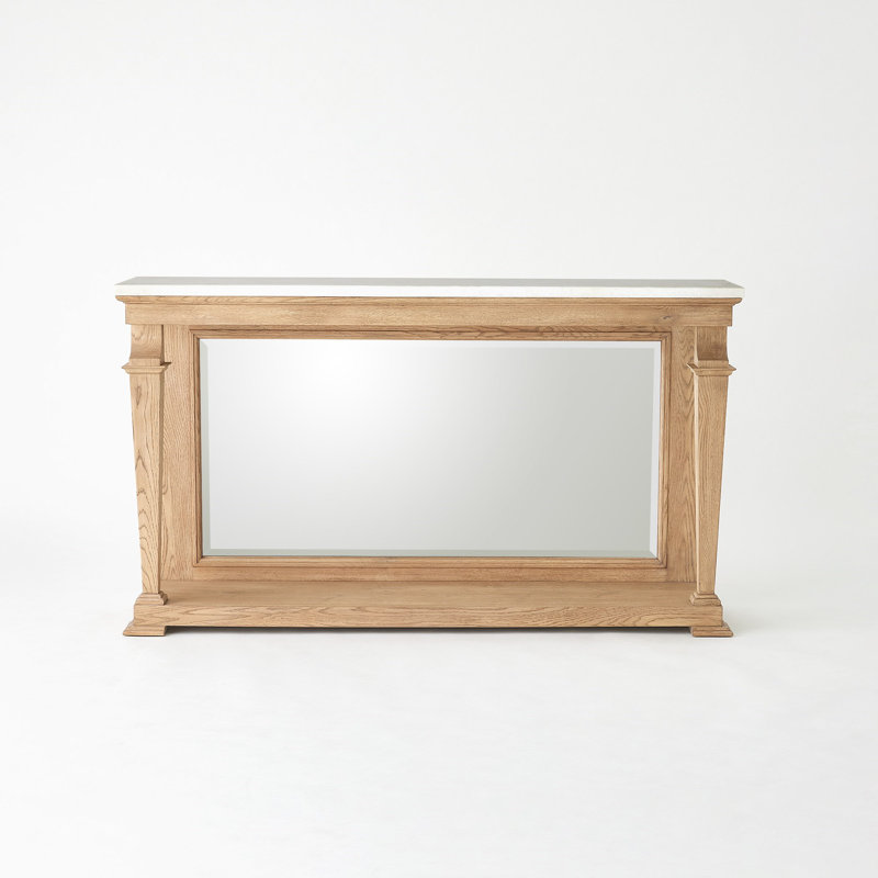60'' W Console Table, Brown