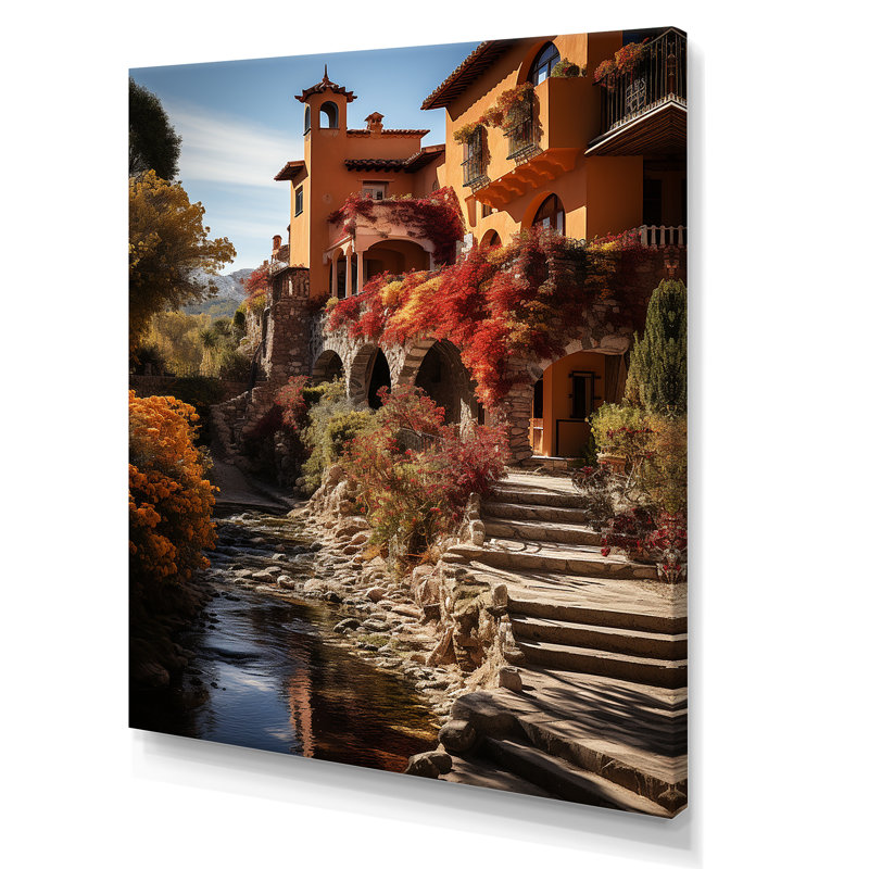 Fauvisme espagnol II sur impression sur toile, H 20 po x l 12 po x P 1 po, Toile tendue