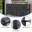 Commode de rangement avec 5 tiroirs de 2 tailles différentes-1212513811