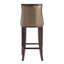 Tabouret de bar en bronze