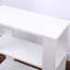 Wheel End Table Built-In Outlets