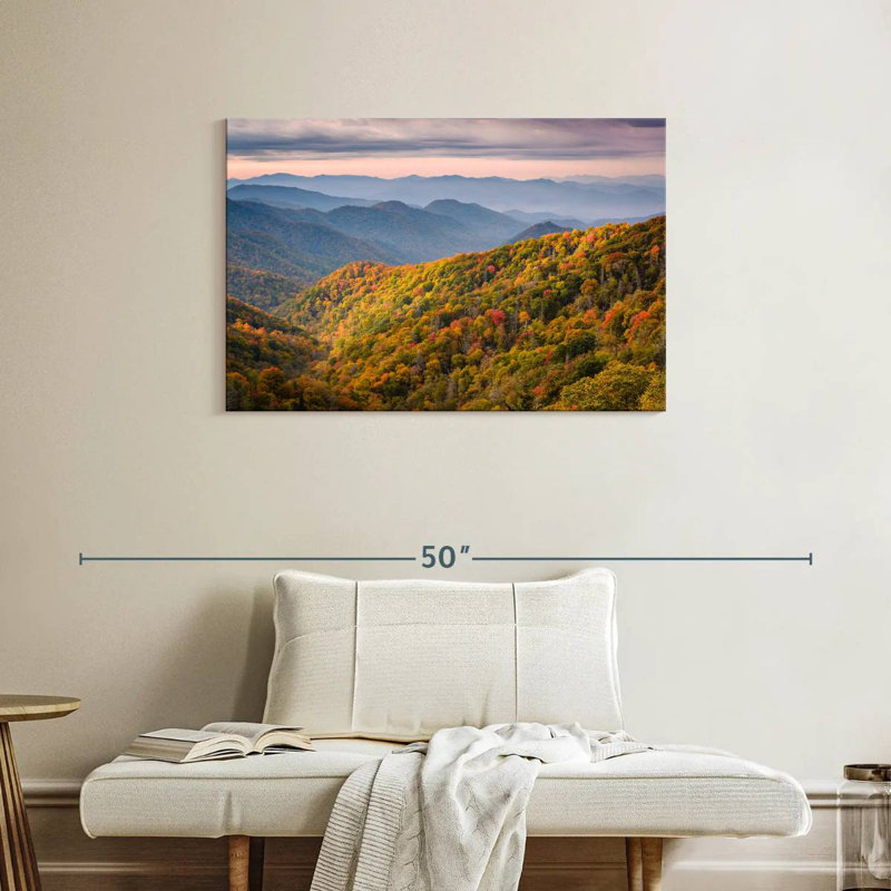 Forêt du parc national du Tennessee, H 24 po x l 36 po