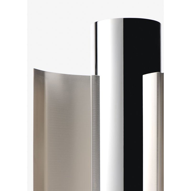 Around Silver Plated Table Vase, Silver/Gold