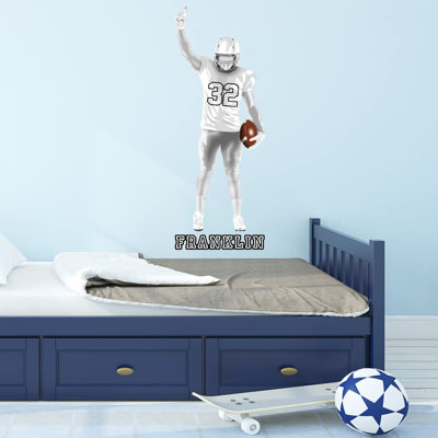 Adhésif décoratif footballeur