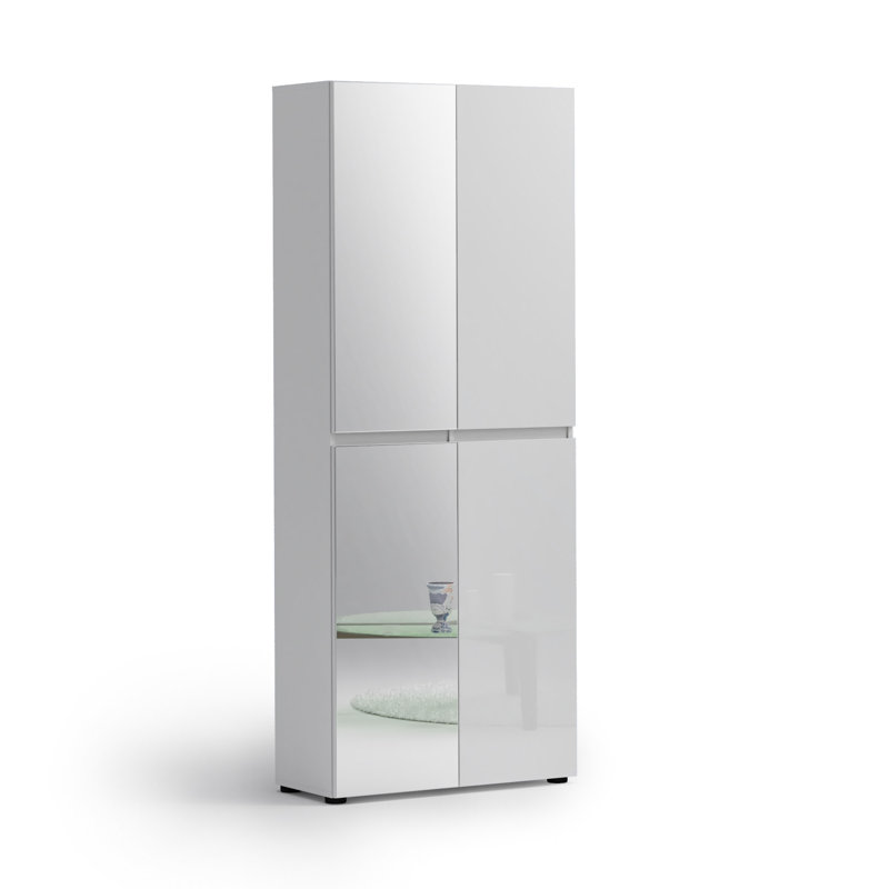 Denece 36 Pair Shoe Storage Cabinet