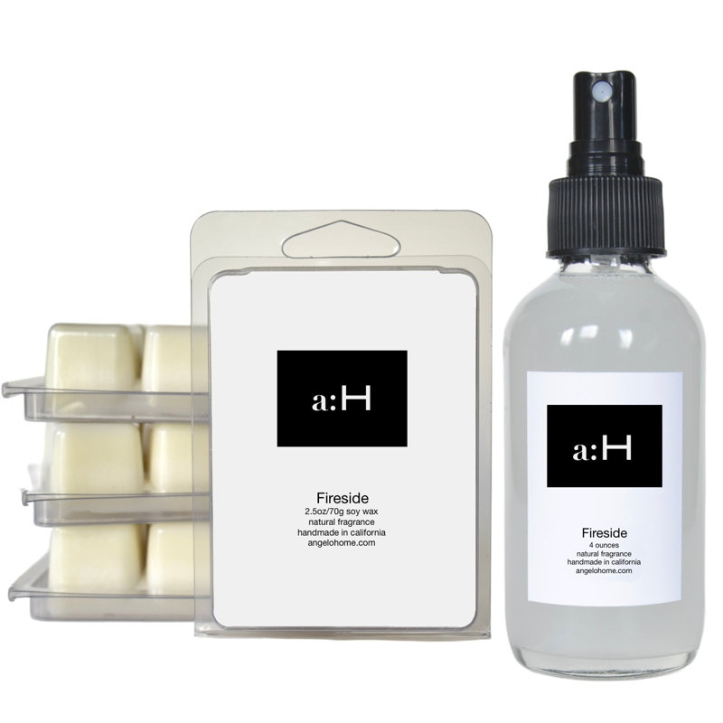 Fireside Scented Wax Melts and Room Spray Set