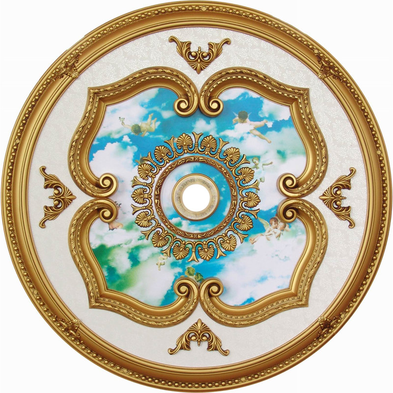 Motif d'ange rond 43 po