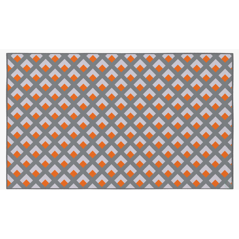 Tapis orange Masuda, Rectangle 4 pi x 6 pi