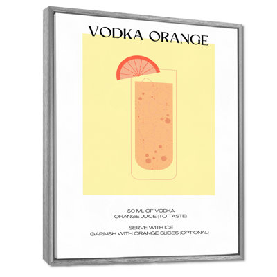 «Vodka Orange Punch Party», impression d'art mural