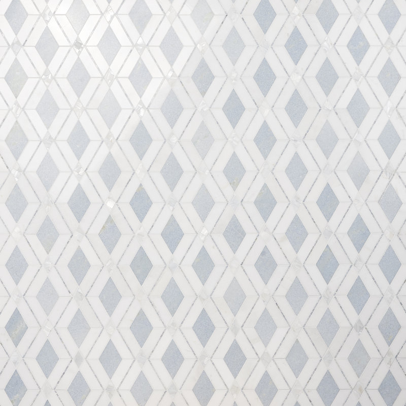 Benes 10.02 W x 10.02 L Tile, Blue Celeste