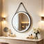 Darita Aluminium Round Mirror-1184727522