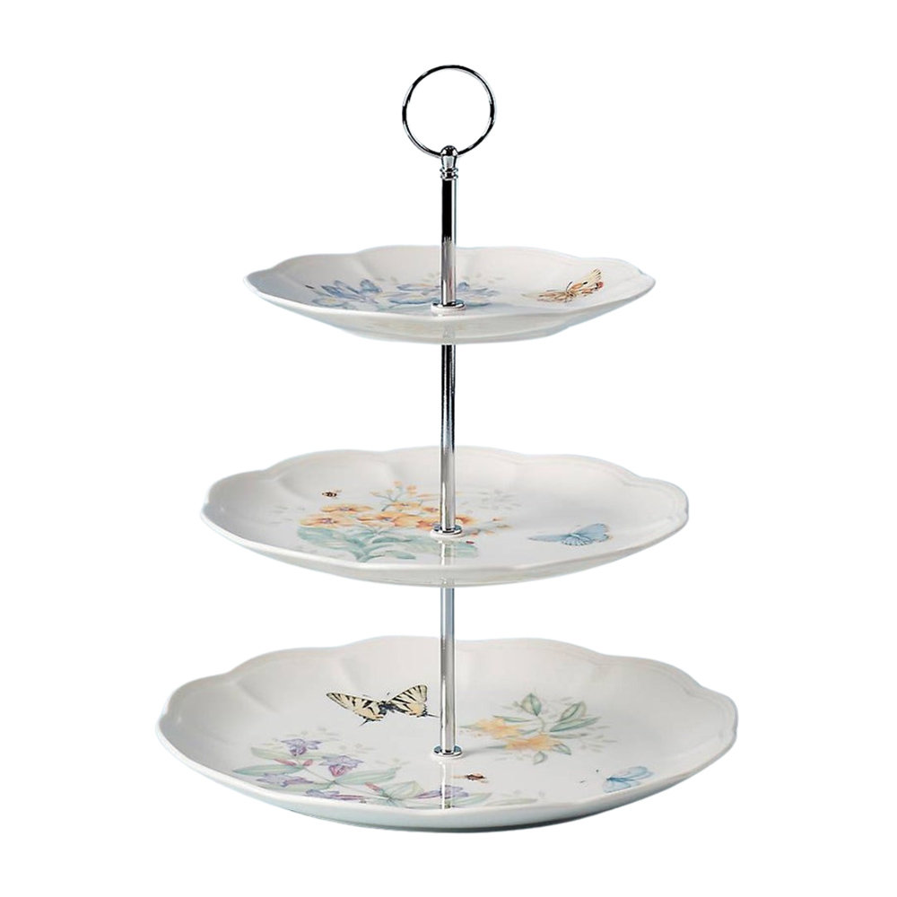 Lenox Butterfly Meadow Tiered Stand Lenox