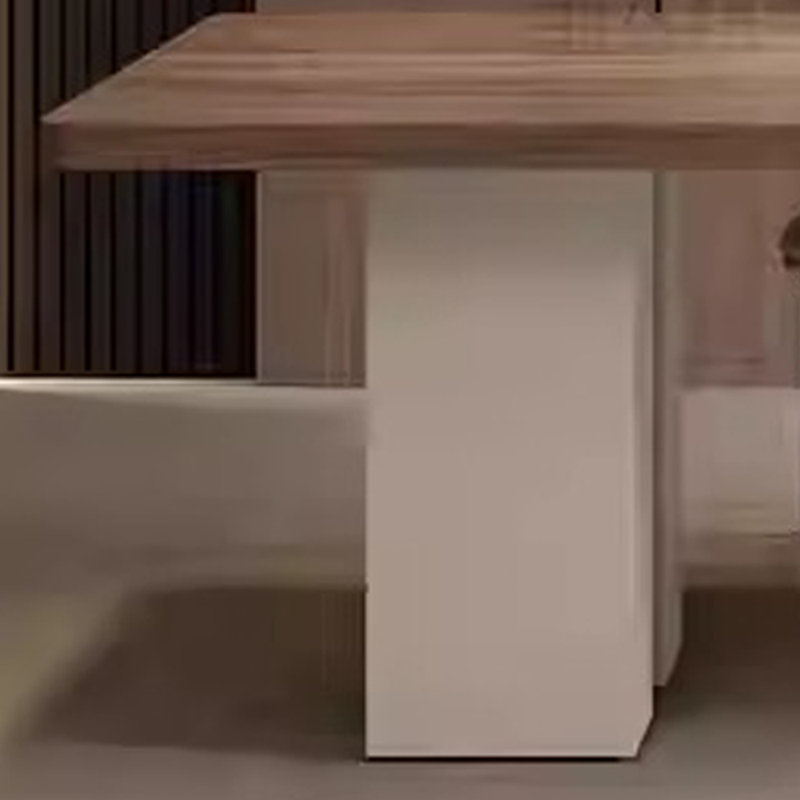 Table et chaise de salle à manger minimaliste haut de gamme, H 29,5 po x L 70,8 po x l 31,4 po