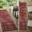 Tapis de couloir d'extérieur 8 pi Merlot