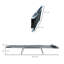 182cm Long Reclining Single Chaise with Cushions-1446928930