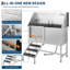 146cm H x 127cm W x 46.4cm D Grooming Tub