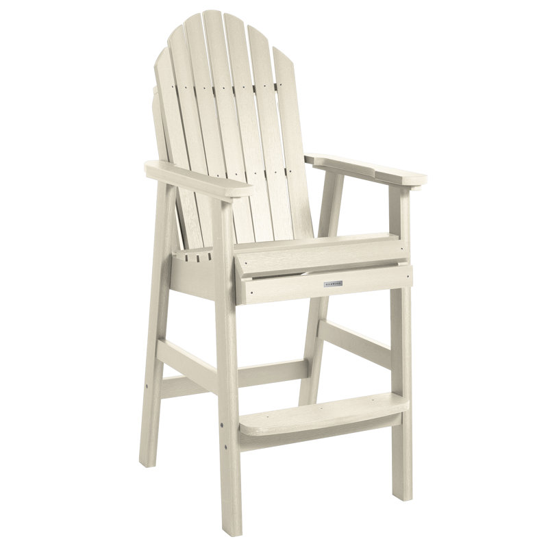 Tabouret de bar 29,25 po Caicos, Blanc cassé