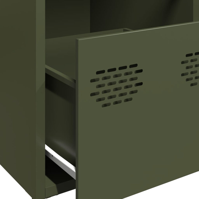 Sherlon Storage Cabinet, Olive Green