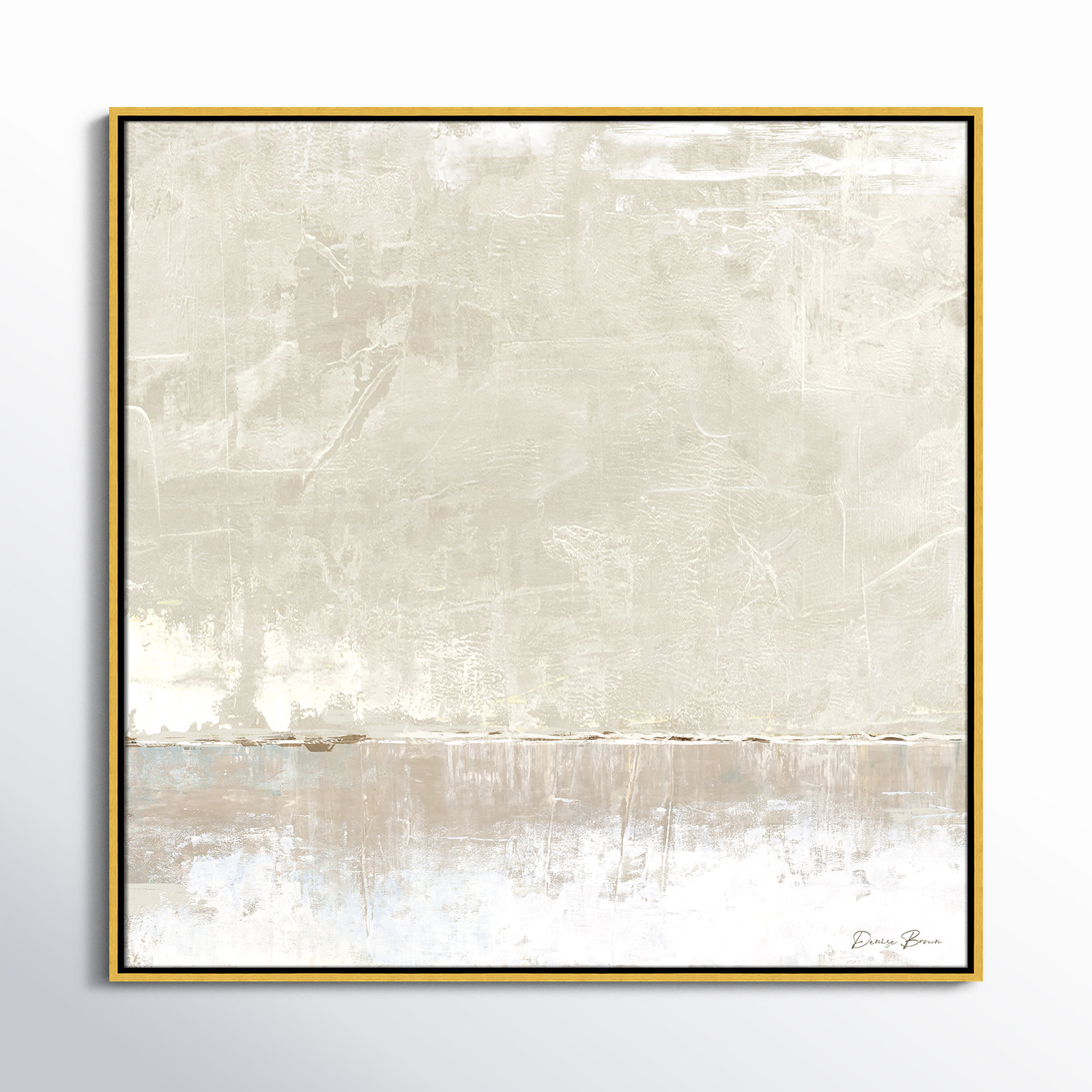 Delevan "Better Days" Print, 37.5" H x 37.5" W, Gold