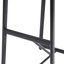 Ensemble de 3 tabourets de bar avec dossier et chaises sans accoudoirs pour îlot de cuisine-848334413