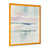 Impression dorée sur toile encadrée