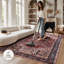 Tapis à motif floral lavable Fillender-103519312
