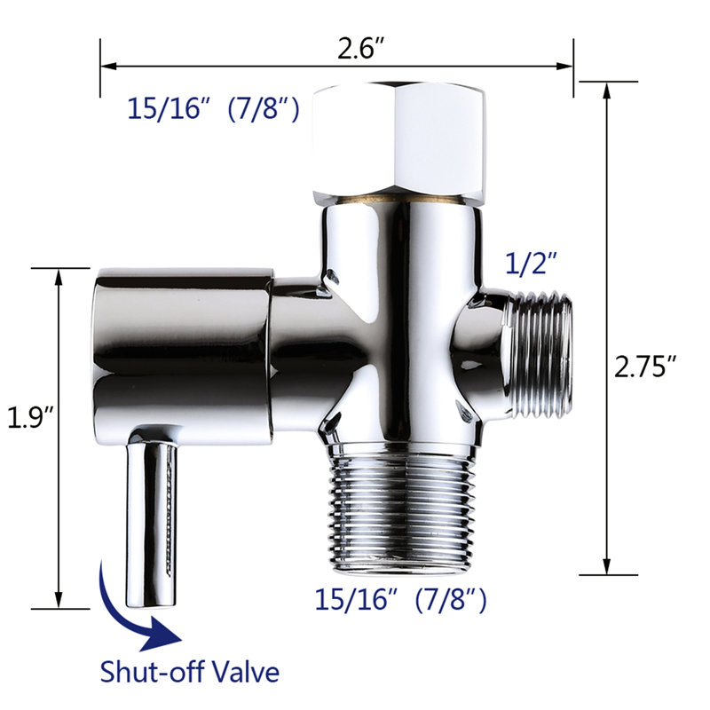 Handheld Bidet - Stainless Steel, Adjustable Water Flow, Easy To Install, For Toilet, Bathroom Hygiene, And Cloth Diaper Cleaning Spray , Leak, With 4.92Ft Hose, Ideal Diaper, Pet