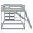 Full Over Full Bunk Bed With Ladder
