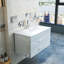 Meuble-lavabo mural 36 po avec tiroirs doubles 36 po-64308083-64308081