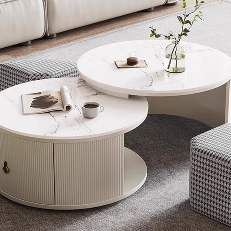 Table basse Luxury, Crème