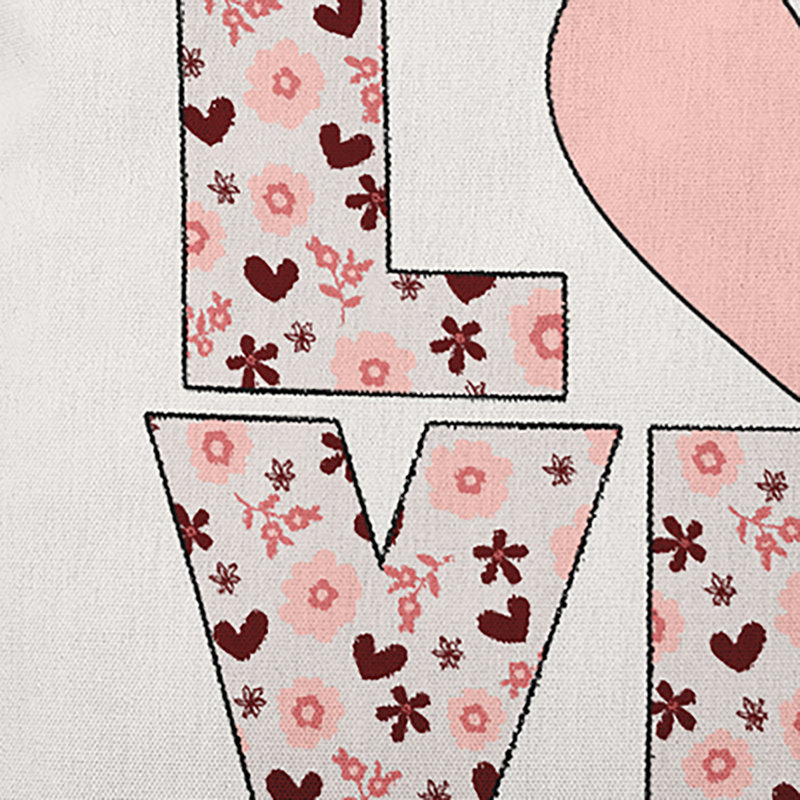 Housse de coussin rectangulaire en polyester, Rose clair