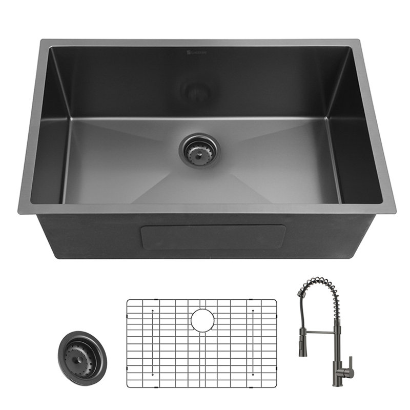31 Inch Undermount Single Bowl Kitchen Sink