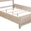 Ensemble de chambre à coucher avec lit tapissier, commode et miroir Belmar-101770627