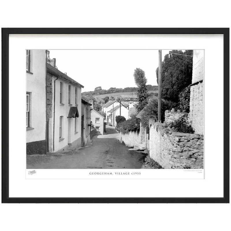 Georgeham, Village C1955 - Single Picture Frame Print, 60cm H x 80cm W x 2.3cm D