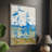 Cerulean Spruce I Framed Print - Solid Wood-729864356