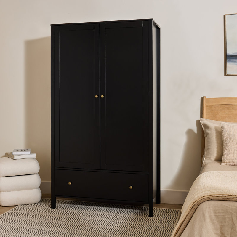 2 Door Manufactured Wood Wardrobe