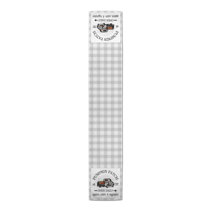 Serpil Plaid Thanksgiving Table Runner