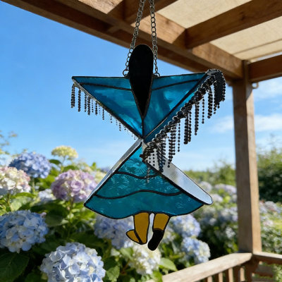 Stained Dancing Wind Chime