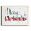 Merry Chistmas - Reproduction d'art textuel sur toile encadrée-1462946260-1462946263
