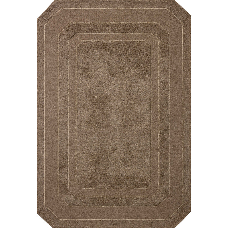 Yuriko Bark Area Rug, Rectangle 8'6" x 11'6"
