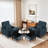Upholstered Accent Chair-1500822323