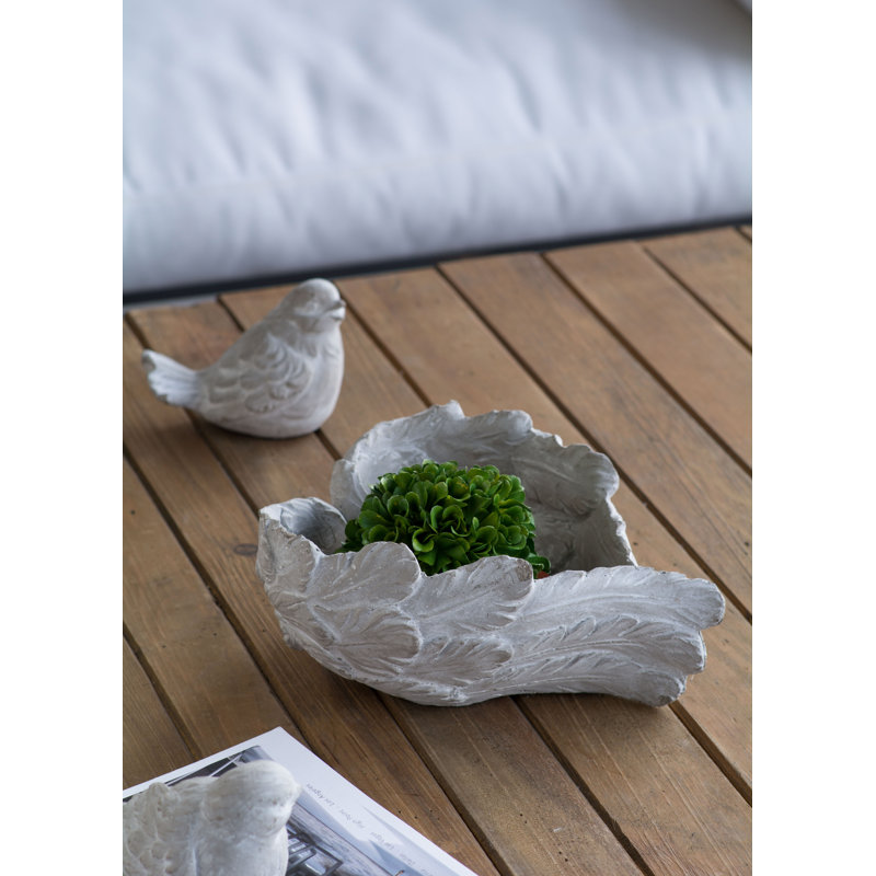 Bol décoratif Navua Skye, H 4 po x l 9 po x P 9 po