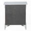 Table de chevet 2 tiroirs Platinum