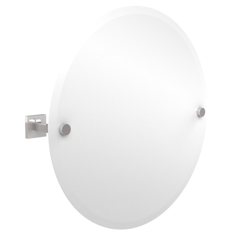 Miroir décoratif Haranu, Chrome poli