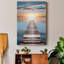 Impression d’art graphique sur toile tendue crépuscule-470912768